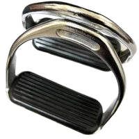 Non-Slip Stirrup with Rubber Grip Long-Lasting Horse Riding Stirrups Reliable Horse Stirrup Professional-Grade for Riders, Stables