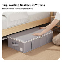 Flat Underbed Chest Sturdy Handles closureed Underbed Chest double closures