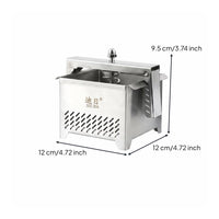 Reusable Greek Yogurt Strainer Easy to Clean Greek Yogurt Processor Large Capacity Stainless Steel Tofu Press Multipurpose for Health Enthusiasts