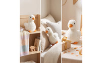 Duck Stuffed Animal Ultra-Soft Stuffed Duck Soft Cuddly for Children, Nursery Decor, Desk Display