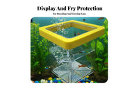 Aquatic Breeding Box Removable Divider Buoyant Aquatic Hatchery Aquatic Habitat Breeder Box Thickened Material Sturdy And