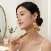 Myofascial Release Tool Brass T-Deep Pressure Tissue Acupoint for Acupressure