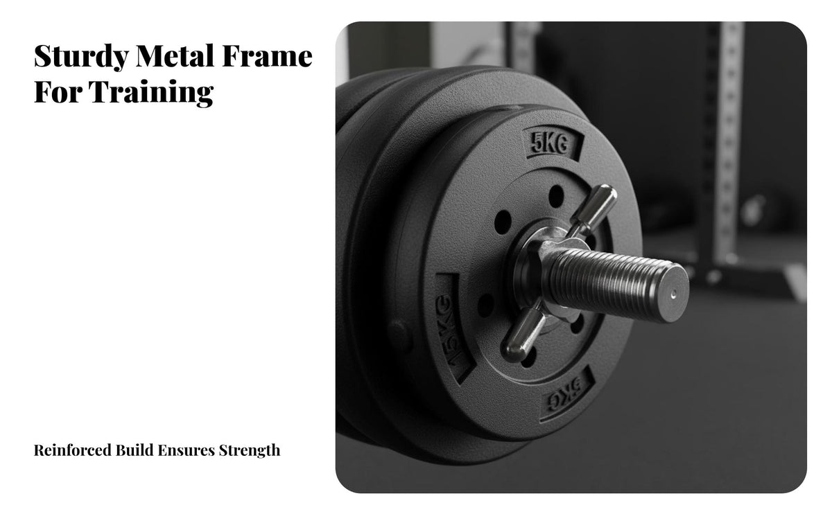 Weight Bench and Squat Rack Set Heavy Duty Steel Construction Multifunctional Weightlifting Bench Non-Slip Base Multi-Function Weight Lifting Rack