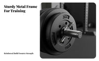 Weight Bench and Squat Rack Set Heavy Duty Steel Construction Multifunctional Weightlifting Bench Non-Slip Base Multi-Function Weight Lifting Rack