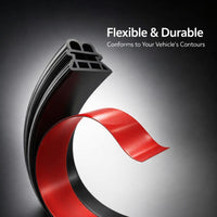Rubber Seal Strip for Car, Car Door Seal Automotive, Heavy Duty Car Door Seal Strip, Soundproof Car Door Seal Strip, Windproof Car Door Seal