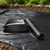 HDPE Waterproof Sheet, For Reservoirs, Artificial Pond Waterproof Sheet, Black, Geomembrane Sheet