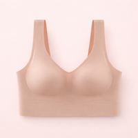 Bras for Women with Wide Shoulder Straps for Back Support, Full Coverage Non Wired with Adjustable Hook and Eye Closure