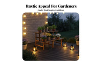 Indoor & Outdoor Use 3-Tier Ladder Planter Weather-Resistant 3-Tier Plant Stand Step Design Garden Furniture Freestanding for Gardeners, Homeowners, Decor lovers, Balcony, Living Room, Entryway, Corner