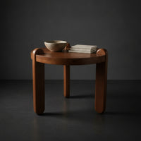 Round Coffee Table Minimalist Round Coffee Table Table Sculptural Furniture for Living Room, Lounge, Reading Corner