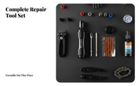 No Glue Needed Tubeless Tire Repair Kit Long-Lasting Bike Tire Plug Kit CNC Machined for Mountain Bikers, Cyclists, Cycling, Outdoor