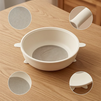 Bear Multifunctional Rice Washing Sieve Strainer Bowl with Fine Mesh Filter Spoon for Washing Vegetables and Fruits