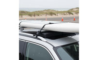 No-Drill Installation Foldable Kayak Roof Rack Easy Install Paddle Board Rack Universal Fit Kayak Roof Carrier Secure Transport for Car Travel, Road Trip