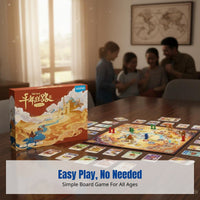 Luxury Silk Road Adventure Board Game, Arabian Merchant, Educational Toy, Strategy, Gift for Kids, 22nd Edition