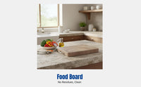 Vietnamese Ironwood Chopping Board, Durable Hardwood, Double-Sided, Home Kitchen Use