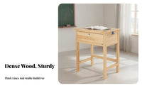 Sturdy Construction Single Student Desk with Chair Easy Assembly child's Desk and Chair Set Ergonomic Design kids' Furniture Safety Certified for Students, Children, Teenagers, Classroom, Tutoring Center, Home, Bedroom