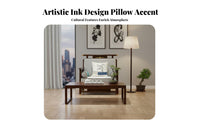 Modern Chinese design Upholstered Wood Frame Couch Set Serene Design Household Furniture Small Space accommodating Lounge Suite comfortable Seating for Apartment Dwellers, Homeowners, Families, Living Room, Home