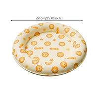 Raised Rim Donut Pet Bed Recessed Center Padded Rim Pet Bed Padded Cooling