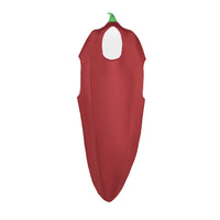 Halloween Carnival Party Performance Costume Parent-Child Red Pepper Character Costume Funny Vegetable Cos Costume