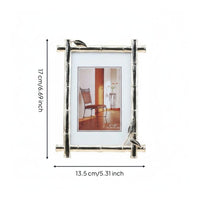Standing Photo Frame Elegant Home Decor Ornament Decorative
