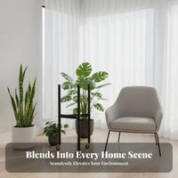 Adjustable Corner Plant Stand Triangular Design Tiered Corner Plant Stand
