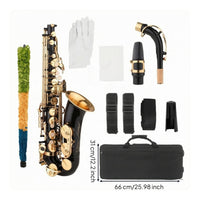 Saxophone Engraved Design     Saxophone Complete Accessory Set Woodwind Instrument