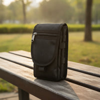 Phone Pouch with Belt Loop Multi-Compartment Phone Pouch Compact for Travel, Men
