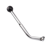 Heavy-Duty Gear Gear Lever Lever with Knob Rugged Manual Gear Shifter Sweat-Absorbent Hand Gear Lever Lever Soft Leather for Builders, Riders, ATVs, Sand Buggies, Quads, Custom Builds
