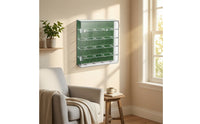 Ball Display Case 5-Tier Acrylic Display Case Clear Golf Ball Holder for Collectors, Sports Fans, Game Room, Clubhouse, Office