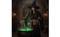 Belt Pouch with Potion Bottle Witchy Gothic Belt with Bottle Faux Leather Accessory for Costume Parties