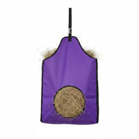 Hanging Hay Net Mesh Perforated Hay Feeder Bag Large Capacity for Barn