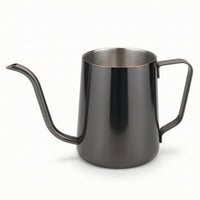 Stainless Steel Gooseneck Kettle Controlled Pour Kettle with Gooseneck Spout Compact Rust Resistant for Baristas