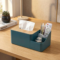 Car Accessories and Desk Organiser Storage Box, Burgundy Red Tissue Box for Car and Facial Tissues, Napkin Dispenser with Wood Lid
