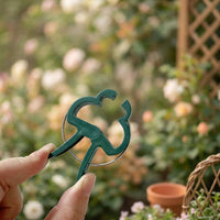 Indoor Plants Spring Clips for Climbing Vines, Green Plant Support and Monstera Support, Durable Plant Clips and Greenhouse Clips, Garden Ties