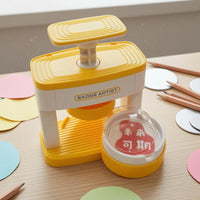Pattern Sheets Badge Making Kit Includes Cutter Manual Badge Press Compact Button Making Machine Plastic