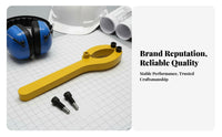 Gland Nut Wrench Adjustable Design Durable Steel for Heavy Equipment