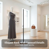 Sturdy Construction Mannequin Stand Base Modern Design Half Body Mannequin Stand Detachable Parts Clothing Display Prop Tool-without Tools Assembly for Boutique Owners, Fashion Designers, Boutiques, Window Displays, Photo Studio, Trade Exhibit S