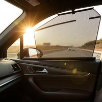 Retractable Car Window Shade Lightweight & Space-Saving Car Side Window Sunshade Automotive Accessory Single-Way Vision