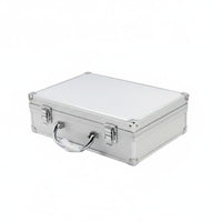 Locking Hard Case Lockable Security Hard Shell Carrying Case Reinforced Corners Combination Lock Box for Storage, Travel, Worksite