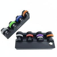 360 Degree Rotation Electric Cue Straightness Checker Type-C Rechargeable Automatic Cue Shaft Tester Single-Button Start for Game Room