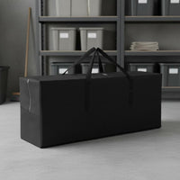Reinforced Handles Outdoor Cushion Storage Bag Weather Resistant Patio Cushion Storage Bag Heavy Duty Foldable