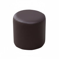 Faux Leather Surface Upholstered Pouffe Padded Seat Upholstered Footrest Multifunctional Low Stool Multi-Purpose for Children, Families, Homeowners, Living Room, Entryway, Bedroom, Home fromice