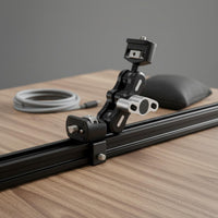 Double Ball Versatile Arm Adjustable Quick Release Versatile 360-Degree arm° Rotation for Videographers, Studio
