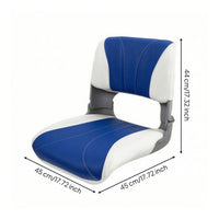 Boat Seat with Backrest Sturdy Boat Chair with Backrest Ergonomic