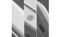 Rechargeable Toothbrush Sanitizer with Slots Cordless Wall Toothbrush Holder Compact Bathroom Organizer Hygienic for Apartment