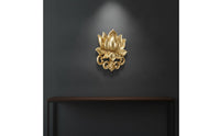 Wall Sculpture Decorative SculpturalWall Ornament for Tea Room, Entryway