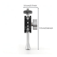 Adjustable Mounting Bracket with Knobs Multi-Joint Camera Mount Compact Monitor Mount Stable for Streamers, Desk Setups, Livestreaming