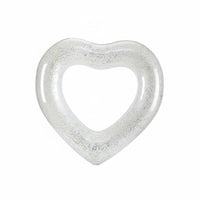 Easy To Inflate & Deflate Inflatable Heart Pool Inflatable Durable PVC Material Inflatable Heart Inflatable Portable Water Recreation Equipment Oversized for Adults, Kids, Beach, Lake, Summer Vacation