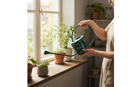 Stainless Steel Watering Can Rust-Resistant Long Spout Watering Can Easy to Control Garden Tool for Balcony