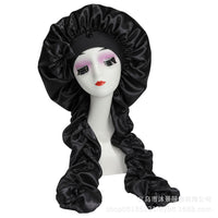 New Satin Hair Protection Cap for Dreadlocks and Curly Hair - Large Size