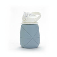 Food Grade Collapsible Travel Bottle Portable Silicone Water Bottle Space-Saving Large Capacity Water Container Lightweight for Travelers, Campers, Athletes, Outdoor, Sports